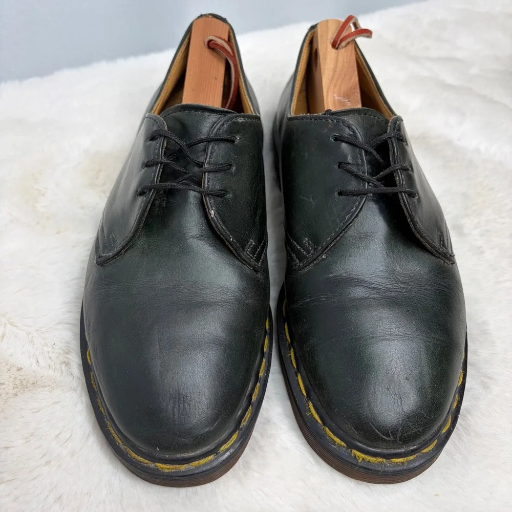 Dr. Martens 1461 Vintage Made in England Black Leather 3-Eye Oxford 5.5UK M7 W8